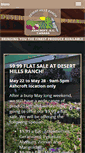Mobile Screenshot of deserthillsranch.com